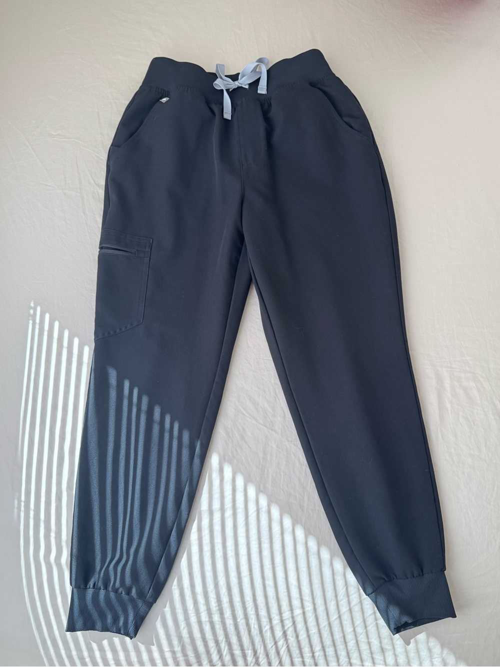 Women's Black Zamora High Waisted Jogger Scrub Pants